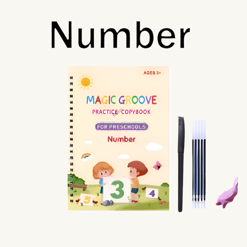 Florenox Magic Groove Practice Copybook